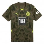 Günstige Fußballtrikots Borussia Dortmund Torwart Auswärtstrikot 2024-25 Kurzarm